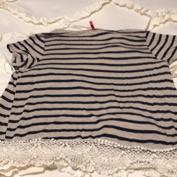 Size xl blue/beige stripe top - Picture 5 of 5